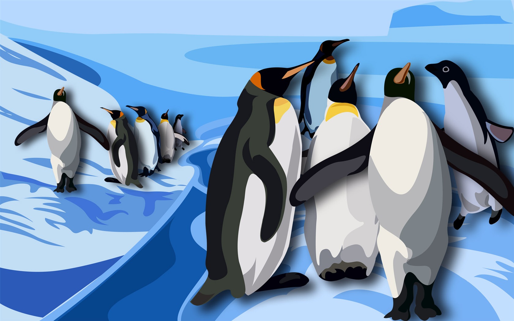 Vectorial de fondos de escritorio de la ilustración (1) #4 - 1680x1050