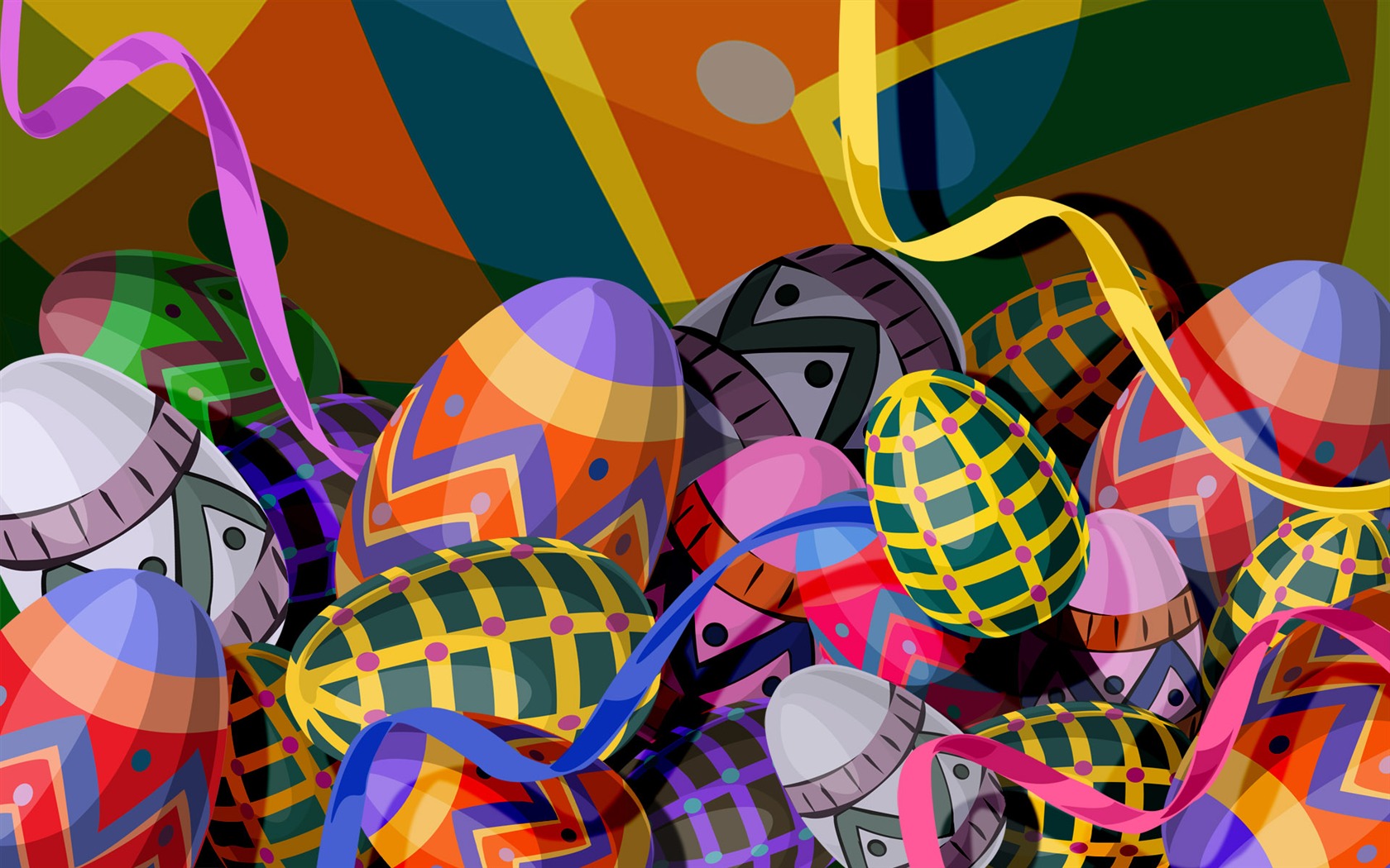 Vectorial de fondos de escritorio de la ilustración (1) #8 - 1680x1050