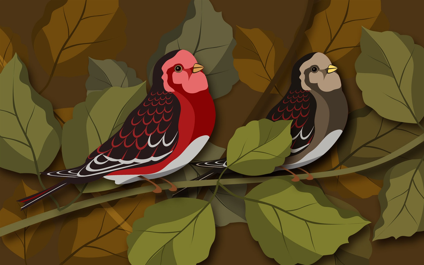 Vectorial de fondos de escritorio de la ilustración (1) #9 - 1680x1050