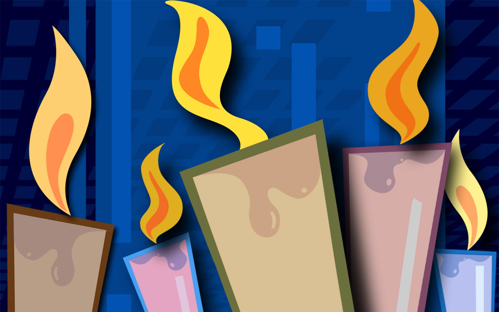 Vector illustration wallpaper (1) #11 - 1680x1050
