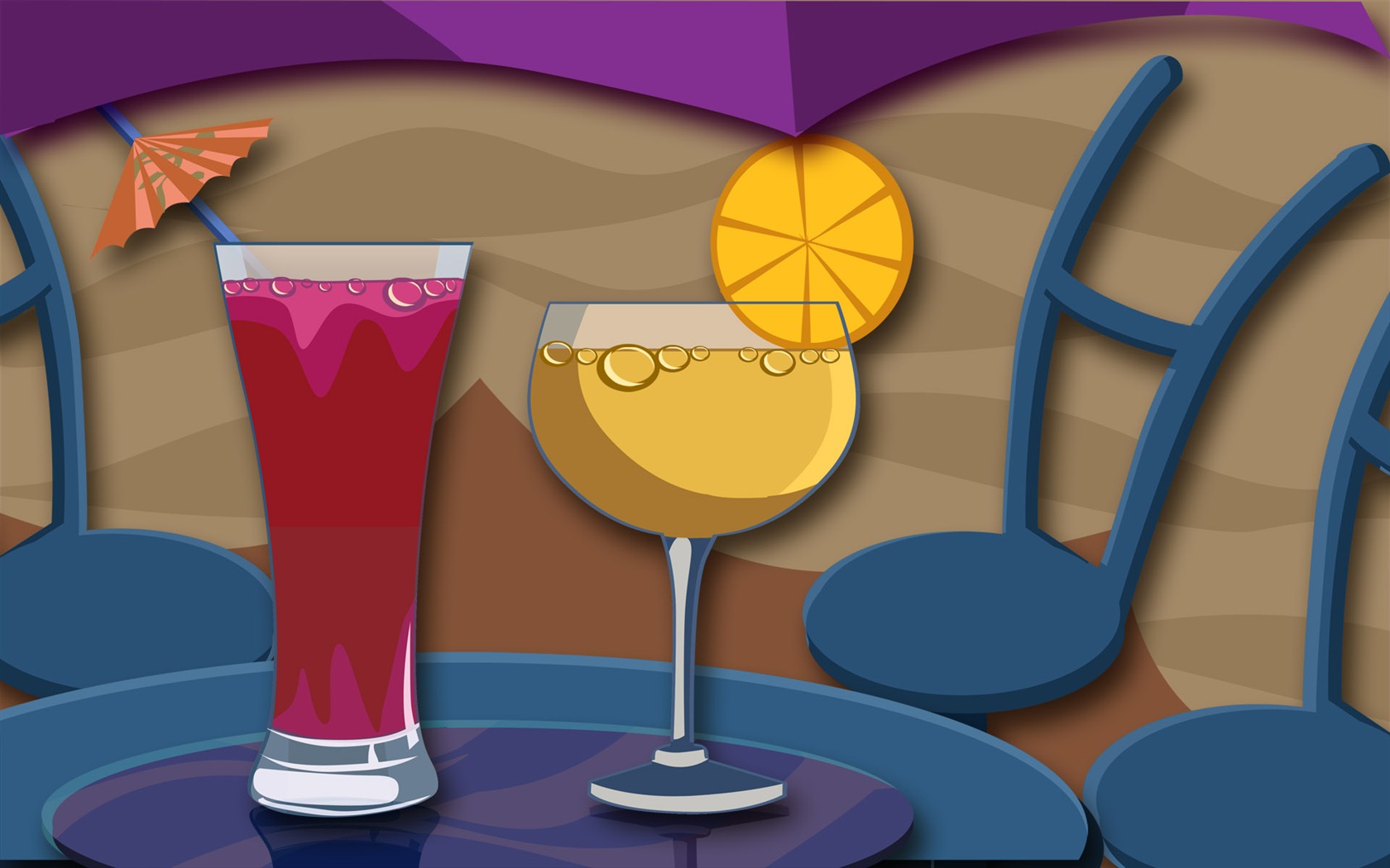 Vectorial de fondos de escritorio de la ilustración (1) #18 - 1680x1050