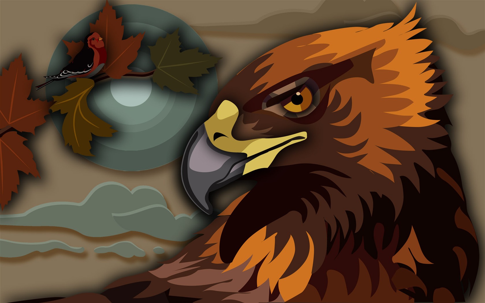 Vectorial de fondos de escritorio de la ilustración (1) #19 - 1680x1050