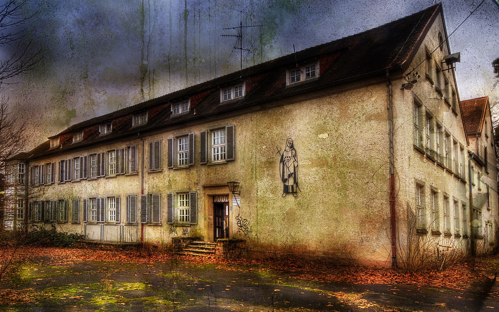 Město zřícenina HD tapety #3 - 1680x1050