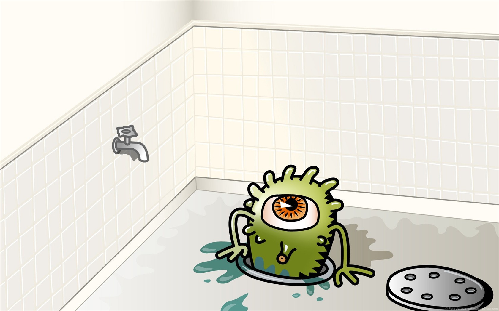 Blurburger HD Wallpaper (3) #2 - 1680x1050
