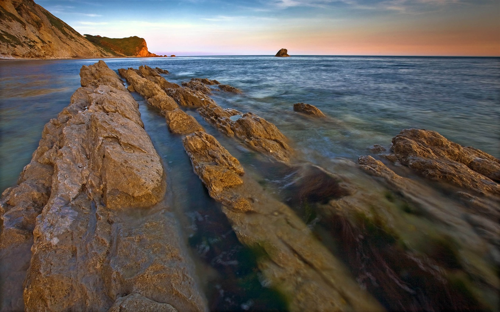超大海濱海岸風光 壁紙(一) #15 - 1680x1050