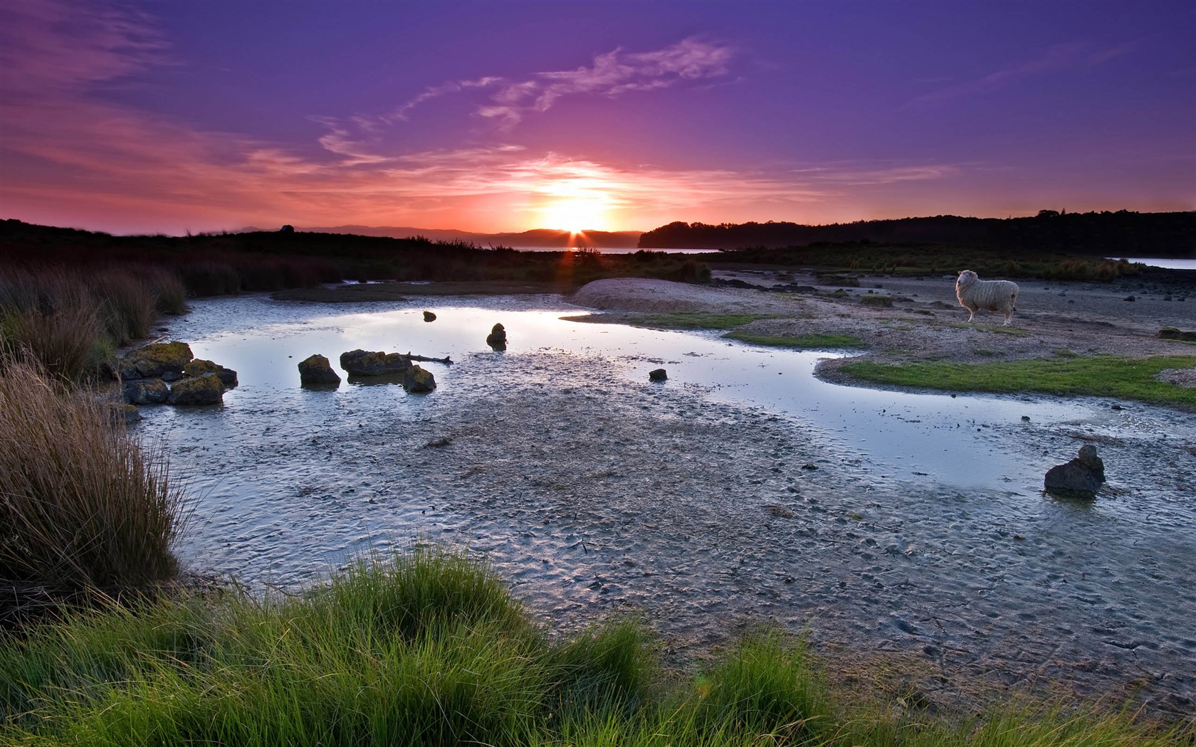 Large picturesque landscape wallpaper (2) #5 - 1680x1050