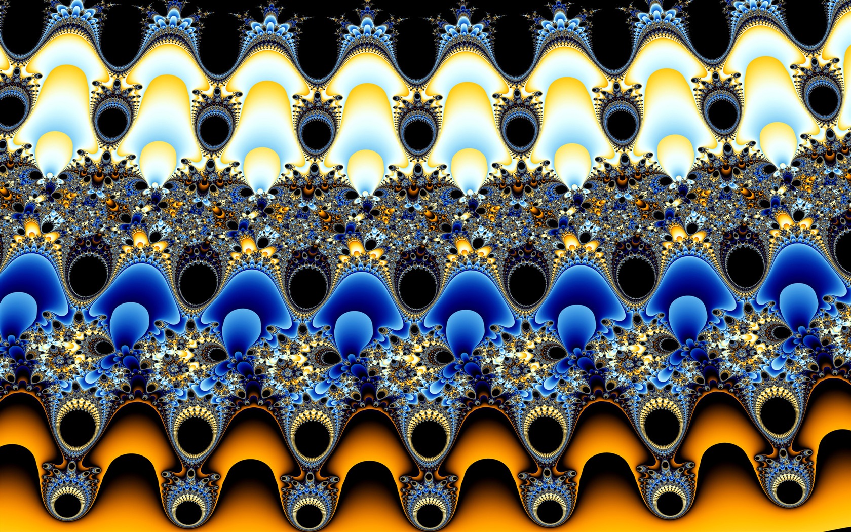 Super Bright Muster Tapete (1) #19 - 1680x1050