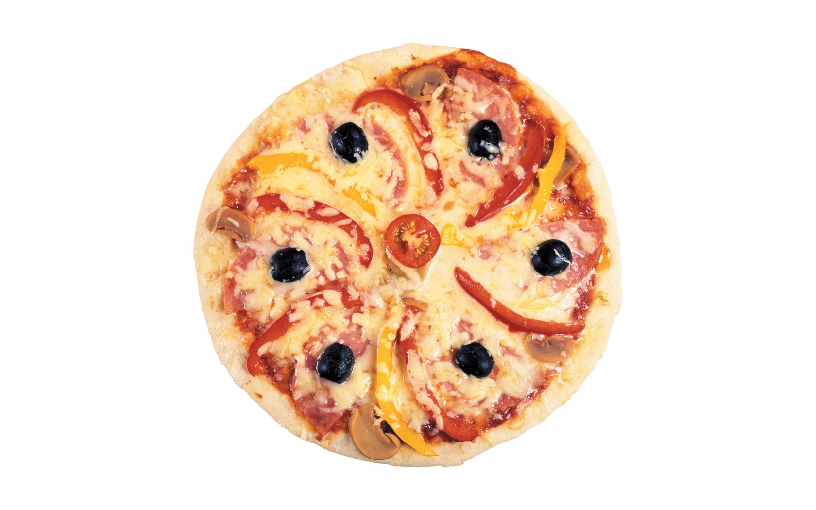 Pizza Jídlo tapety (3) #12 - 1680x1050