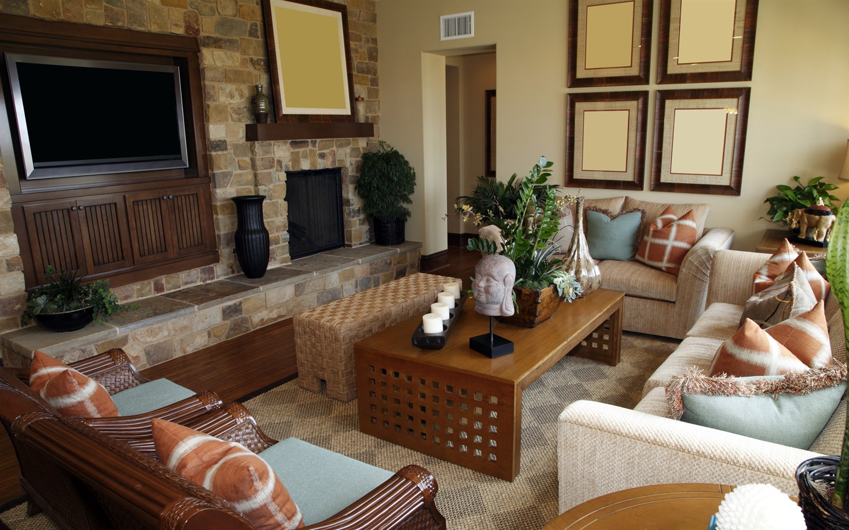 Living Room Photo Wallpaper (8) #12 - 1680x1050