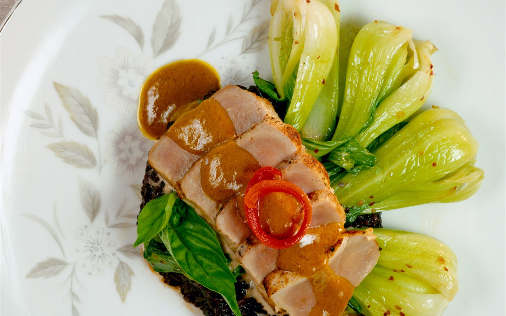 Gourmet večeře tapety (9) #6 - 1680x1050