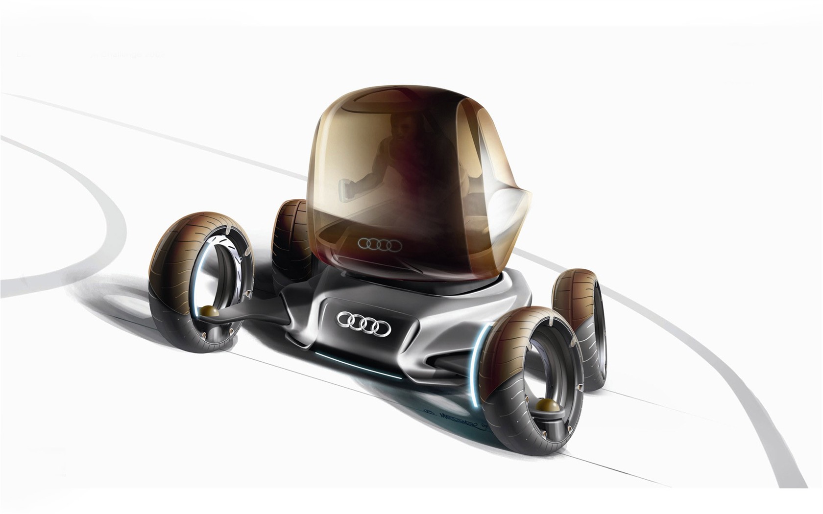 Audi koncept vozu tapety (1) #4 - 1680x1050