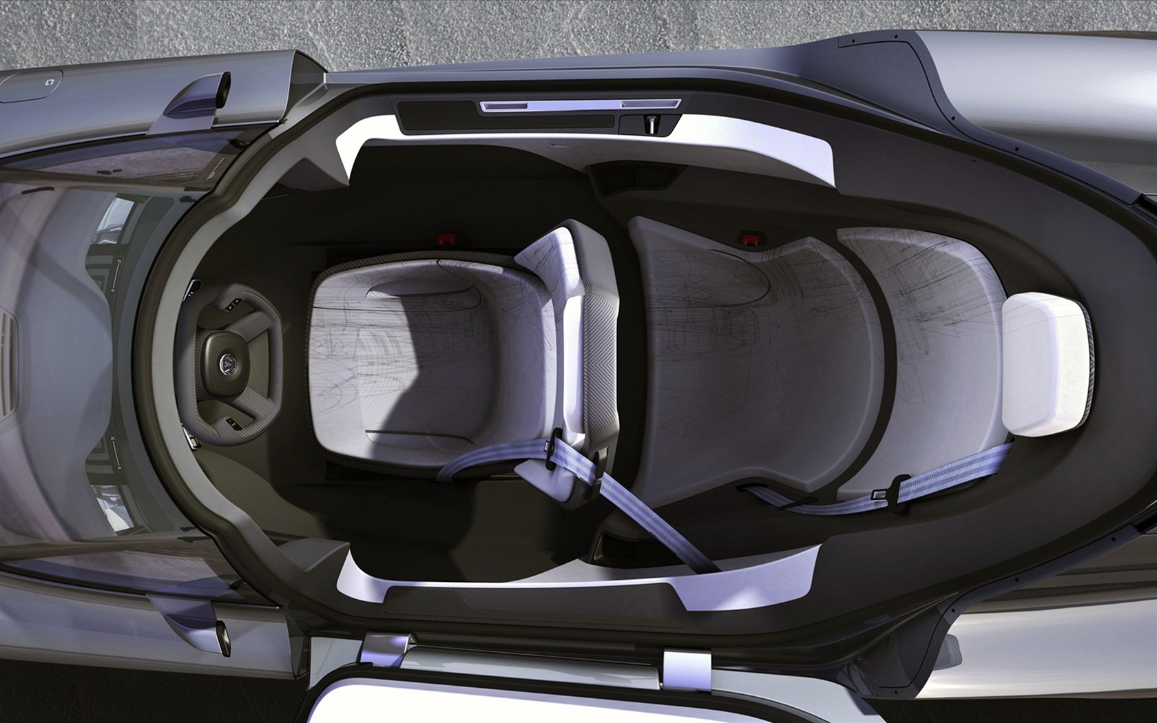 Volkswagen Concept Car tapety (1) #13 - 1680x1050