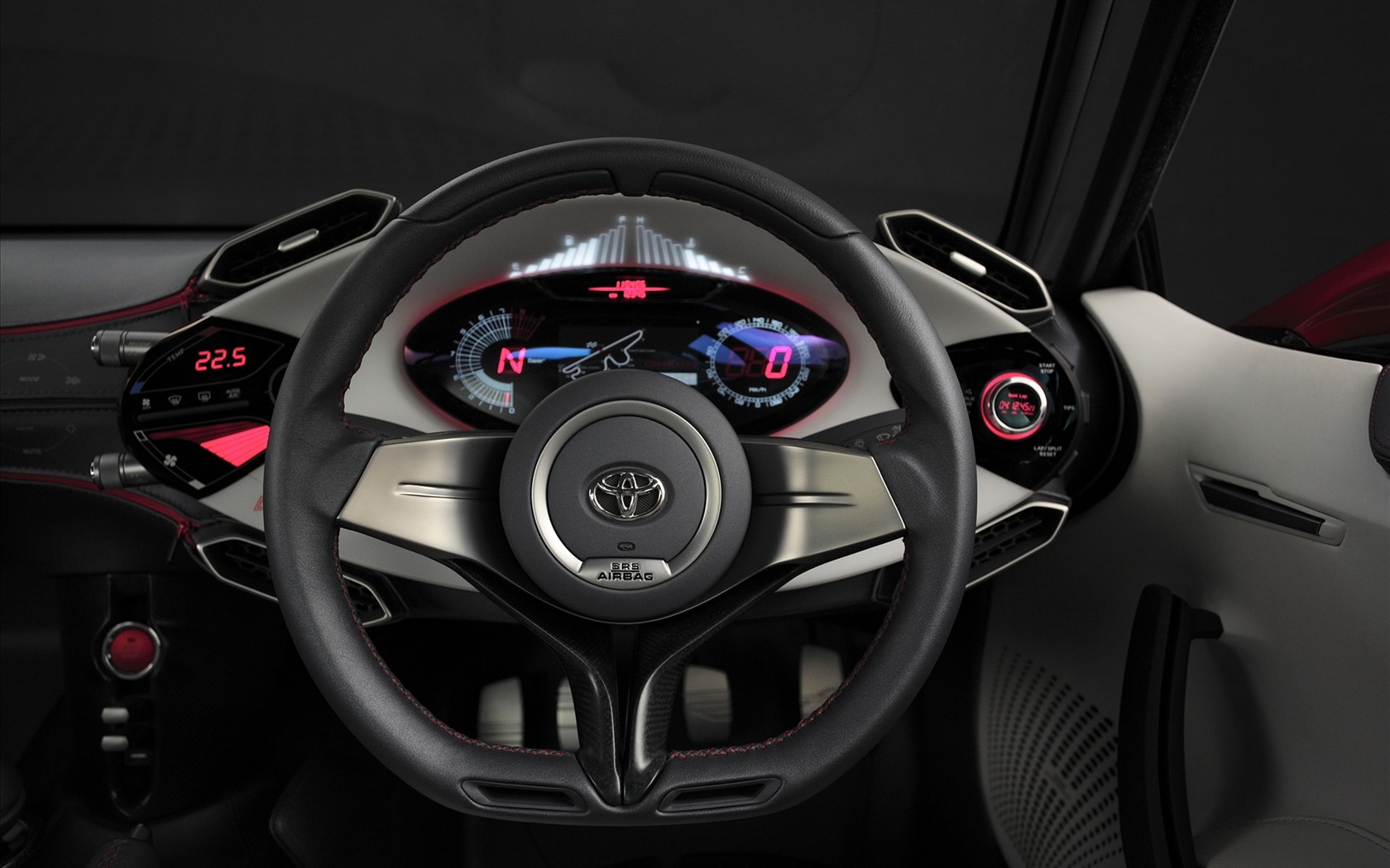 concepto de fondo de pantalla de coches Toyota (2) #2 - 1680x1050
