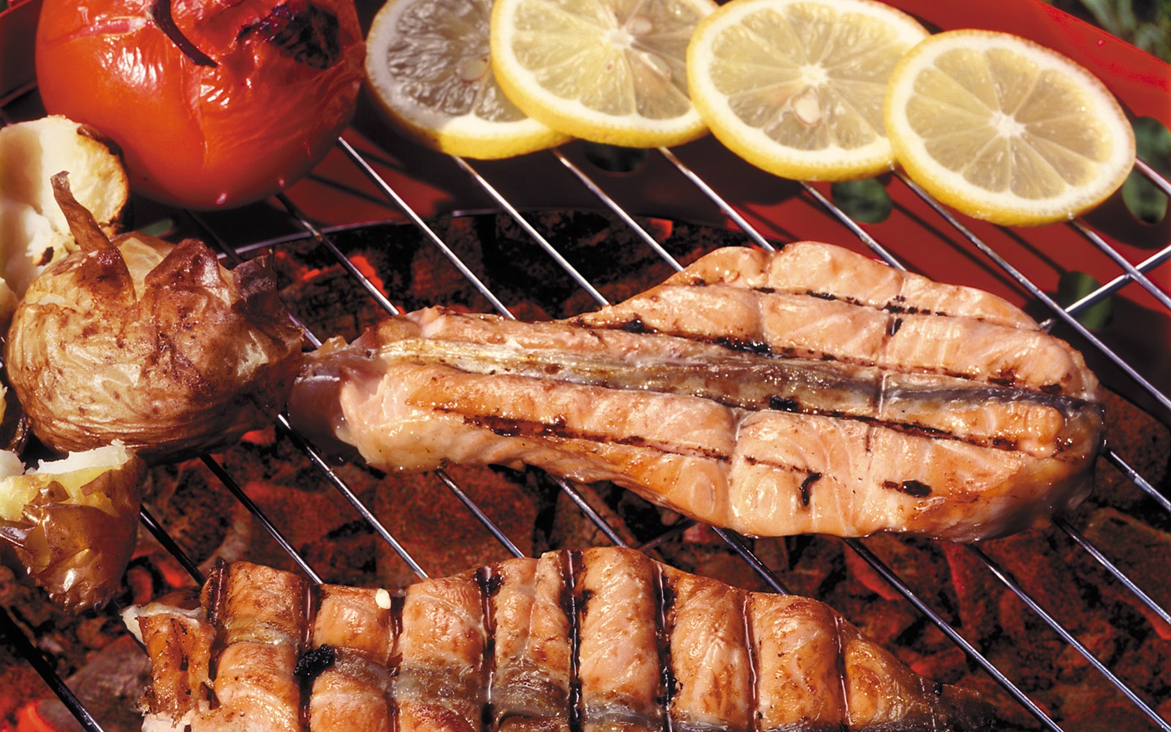 Delicious barbecue tapety (5) #13 - 1680x1050