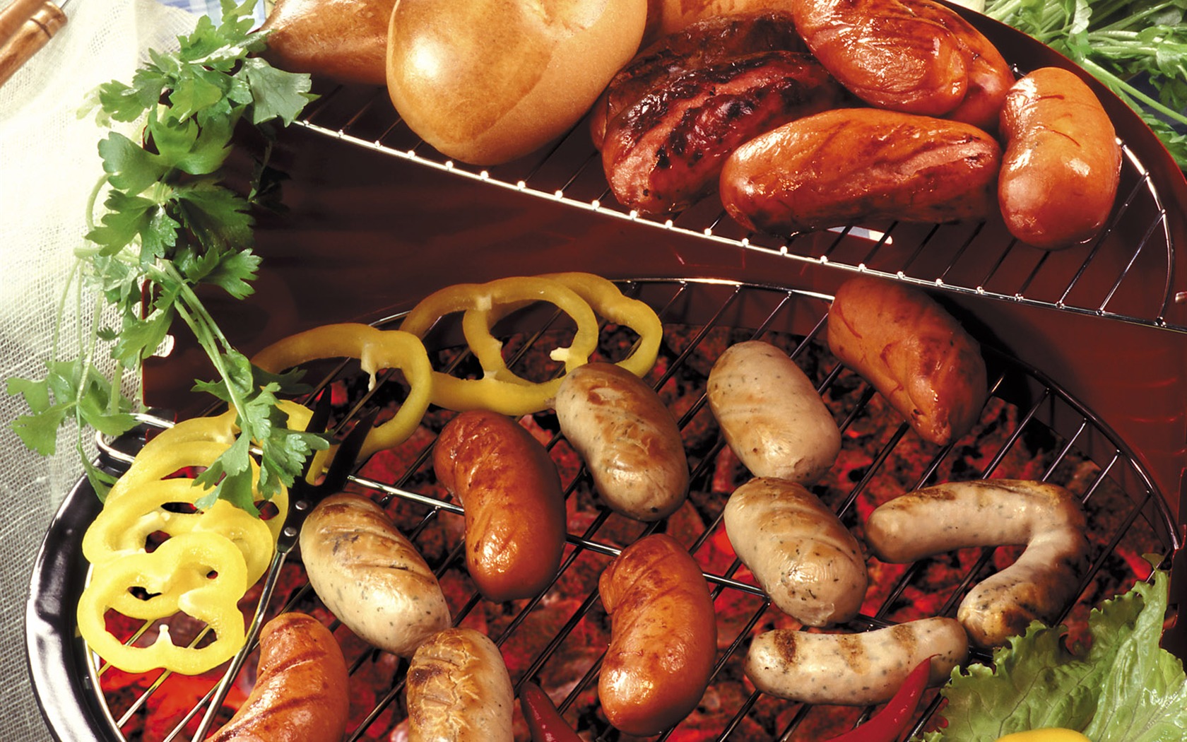 Delicious barbecue tapety (5) #14 - 1680x1050