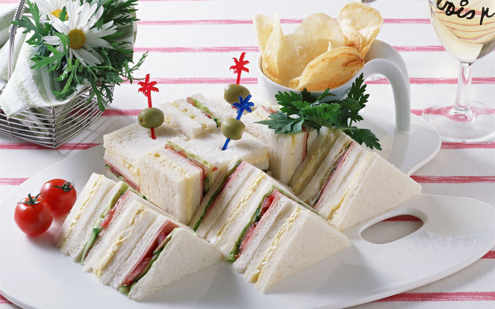 Gourmet večeře tapety (13) #10 - 1680x1050