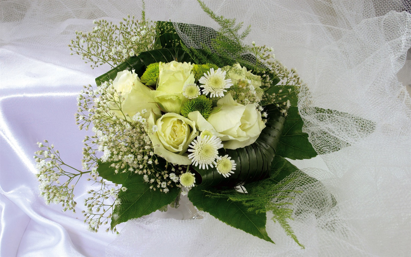 결혼식과 꽃 벽지 (1) #13 - 1680x1050
