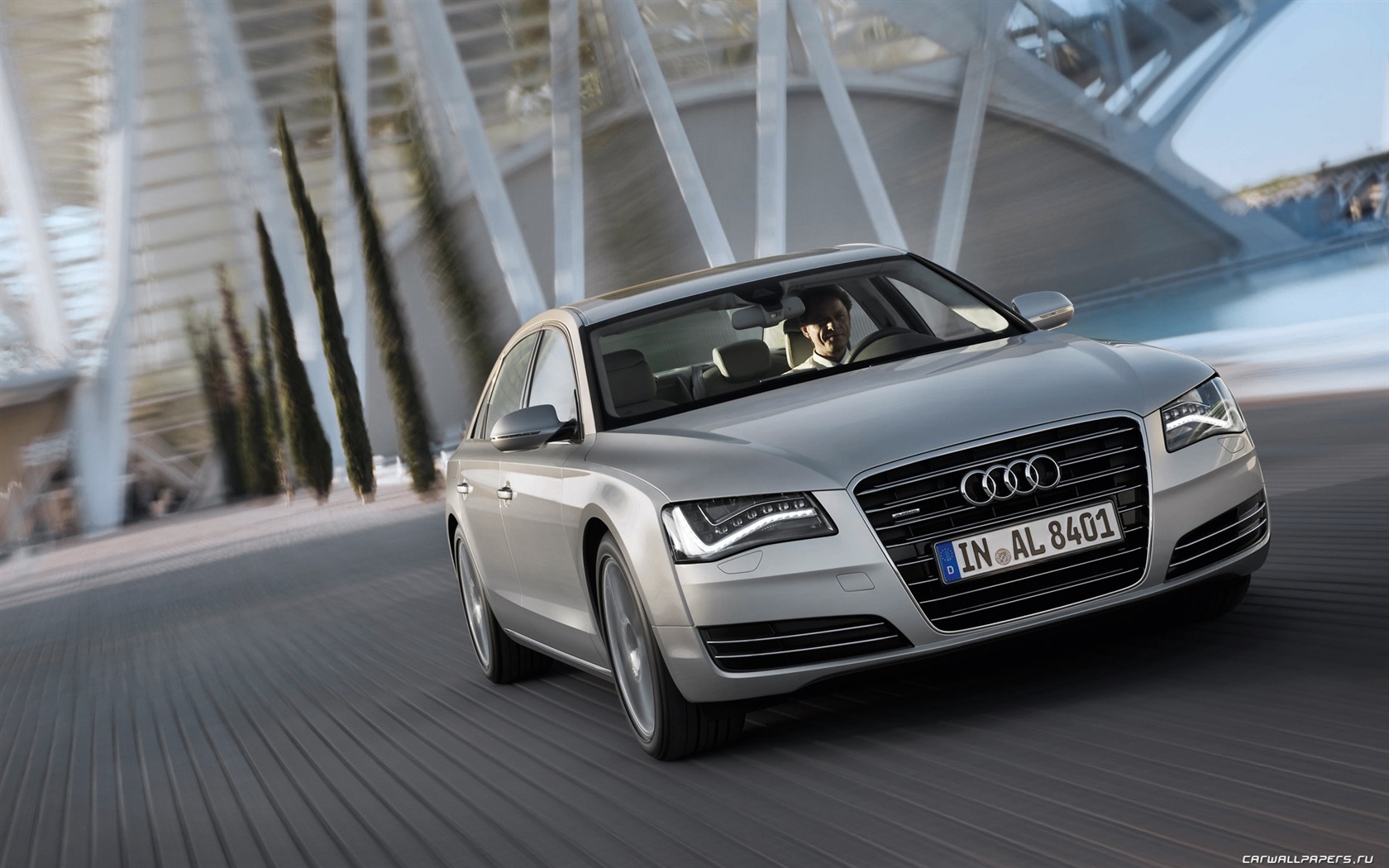 Audi A8 L 3.0 TFSI Quattro - 2010 高清壁纸6 - 1680x1050