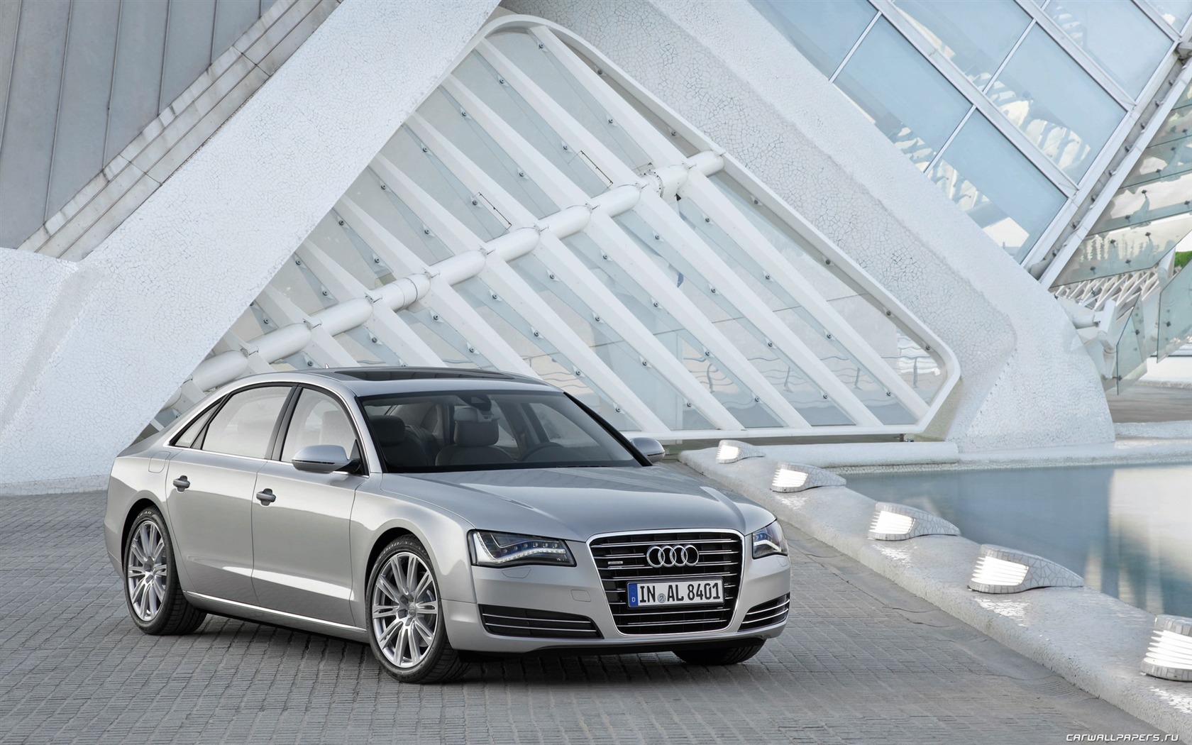Audi A8 L 3,0 TFSI Quattro - 2010 HD tapetu #11 - 1680x1050