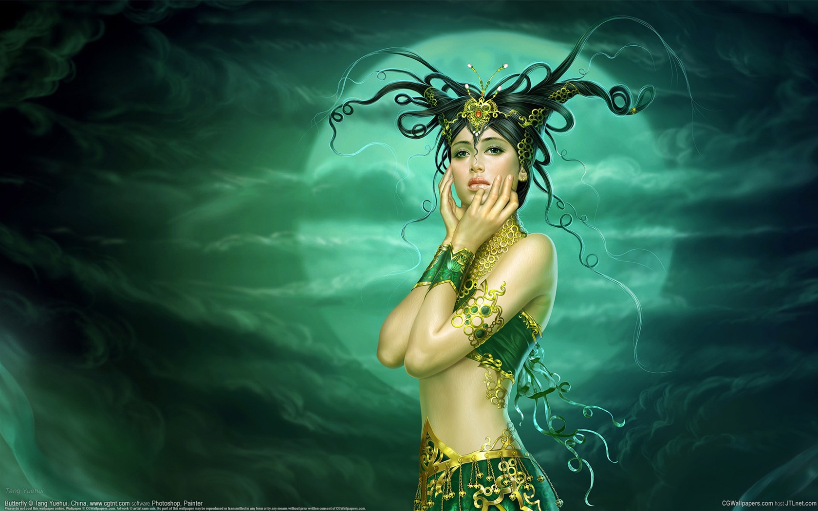 CG wallpapers beautiful game #8 - 1680x1050