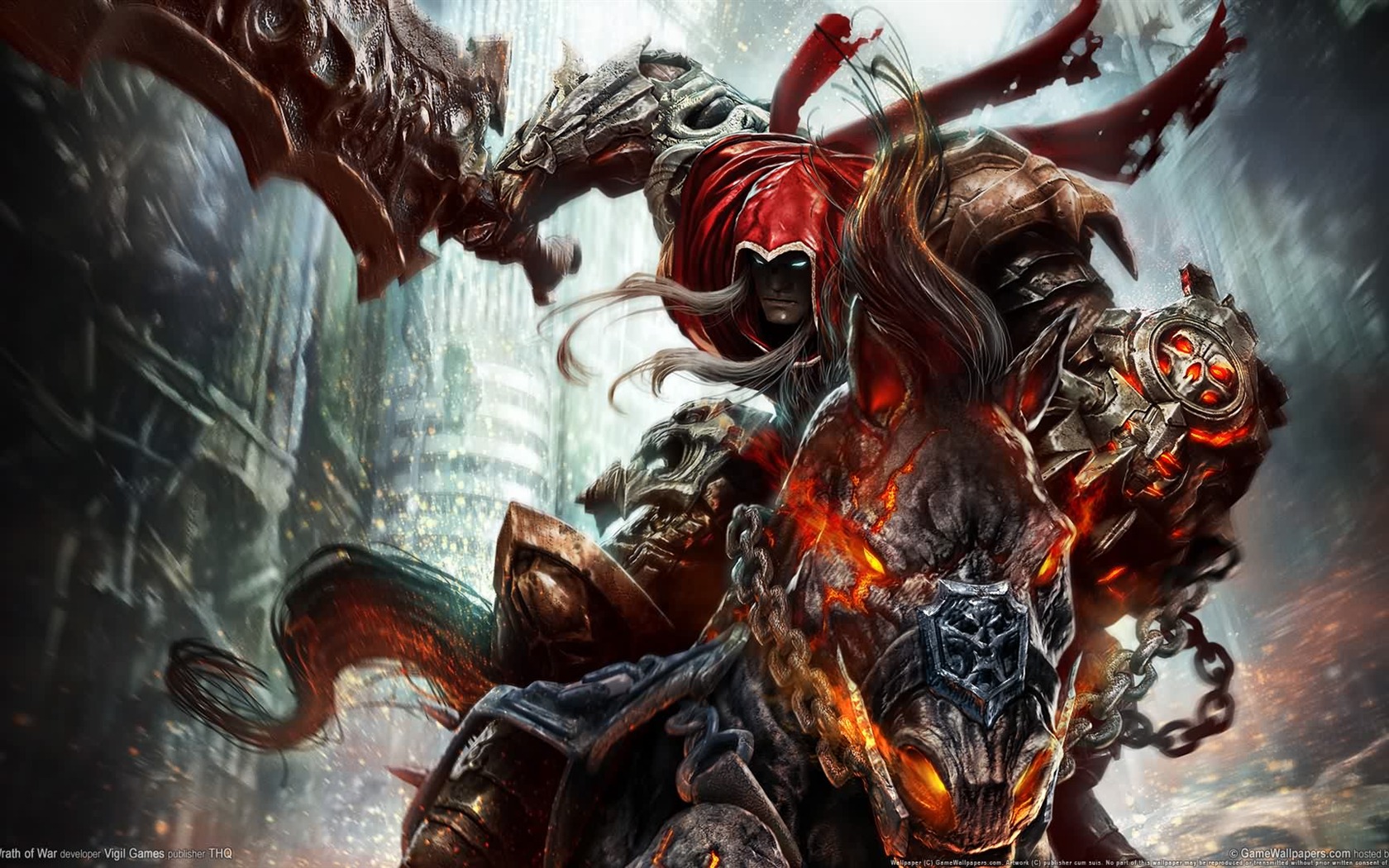 Darksiders: Wrath of War tapety HD #12 - 1680x1050