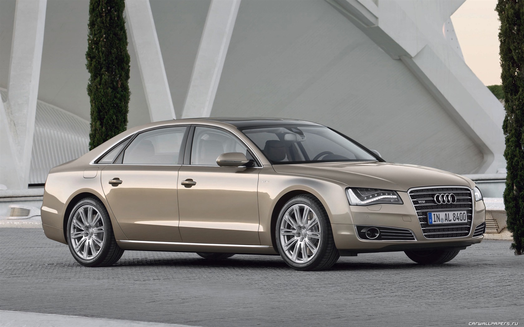 Audi A8 L W12 Quattro - 2010 HD wallpaper #11 - 1680x1050