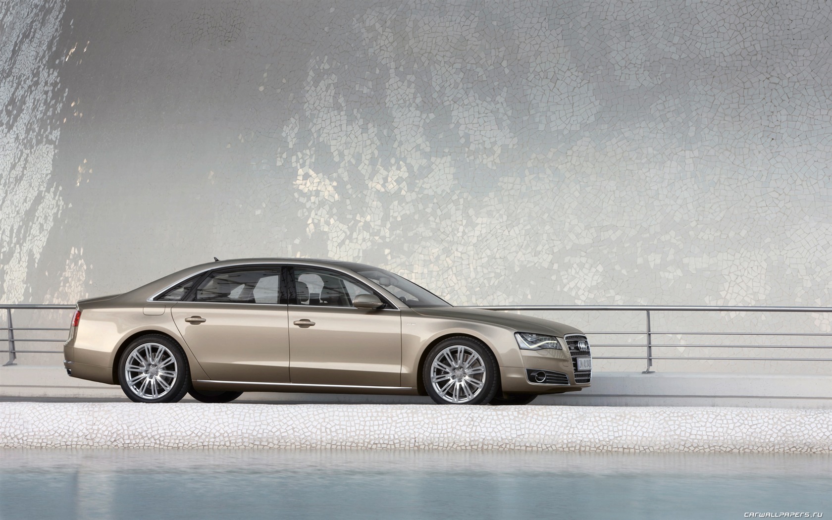 Audi A8 L W12 Quattro - 2010 HD tapetu #14 - 1680x1050