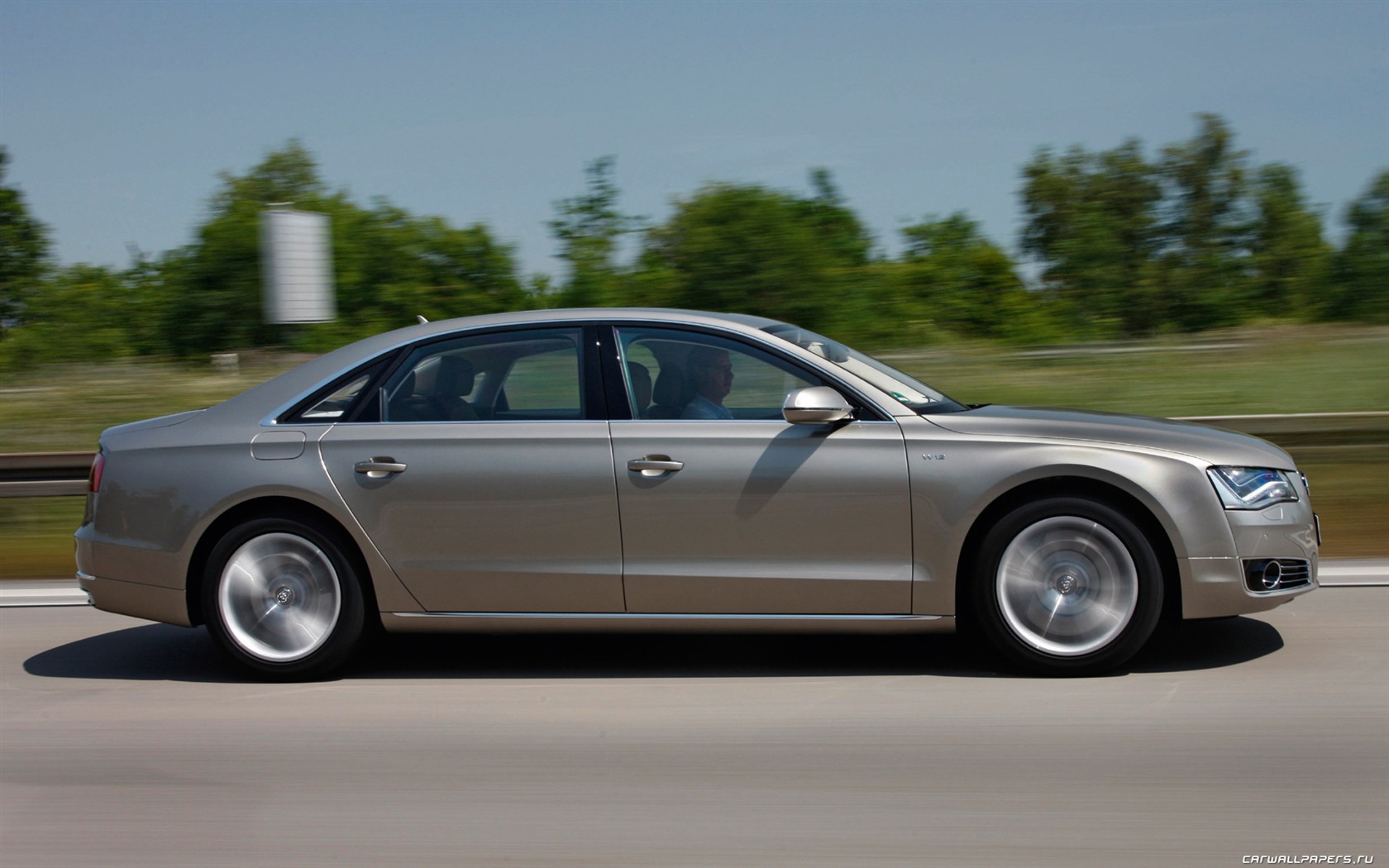 Audi A8 L W12 Quattro - 2010 HD tapetu #27 - 1680x1050