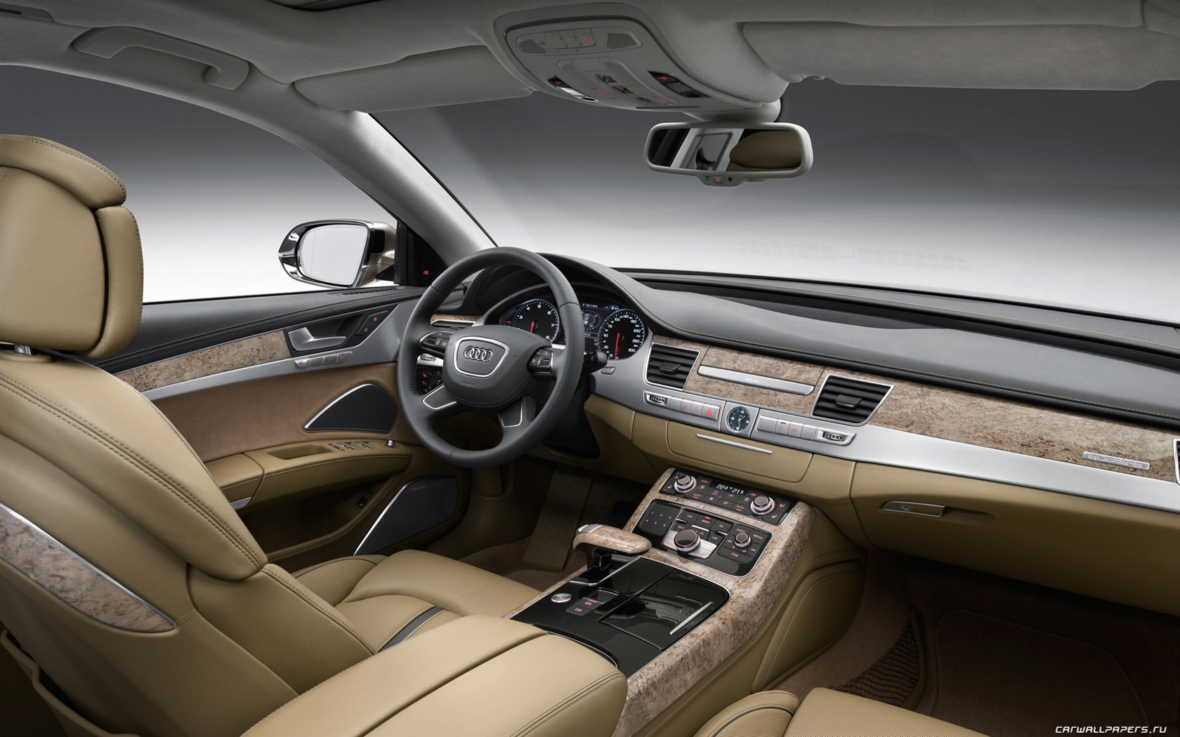 Audi A8 L W12 Quattro - 2010 HD tapetu #41 - 1680x1050