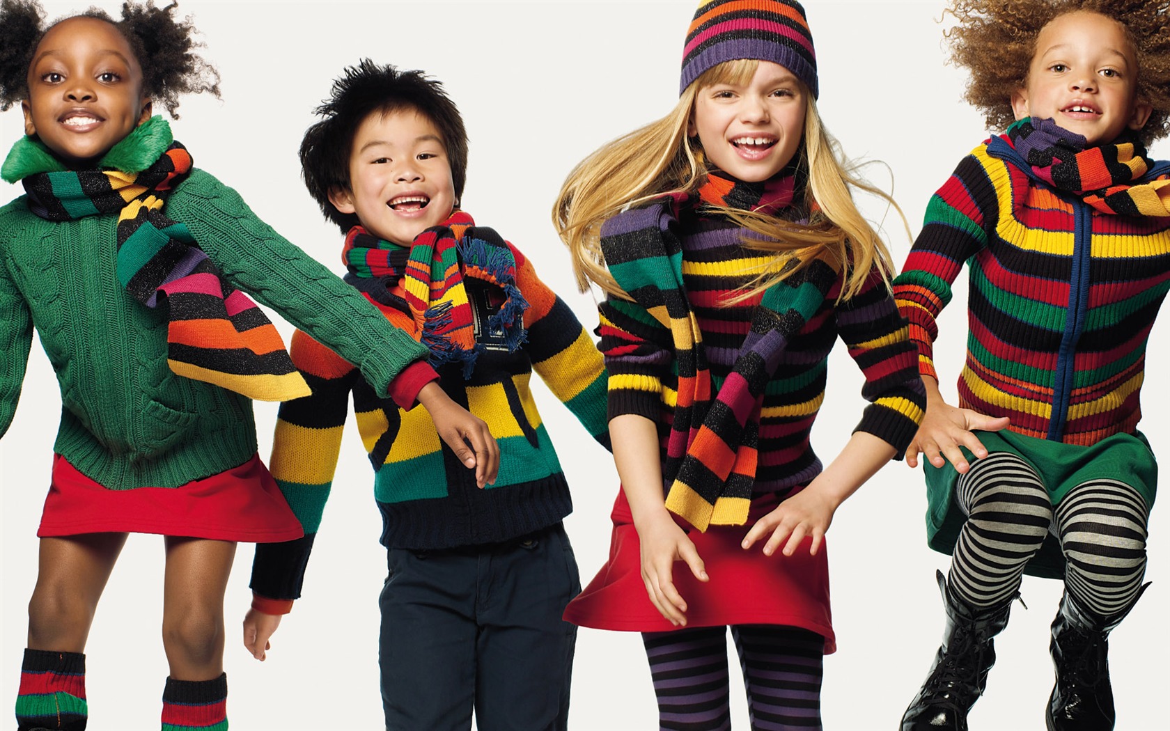 Colorful Children's Fashion Wallpaper (2) #2 - 1680x1050