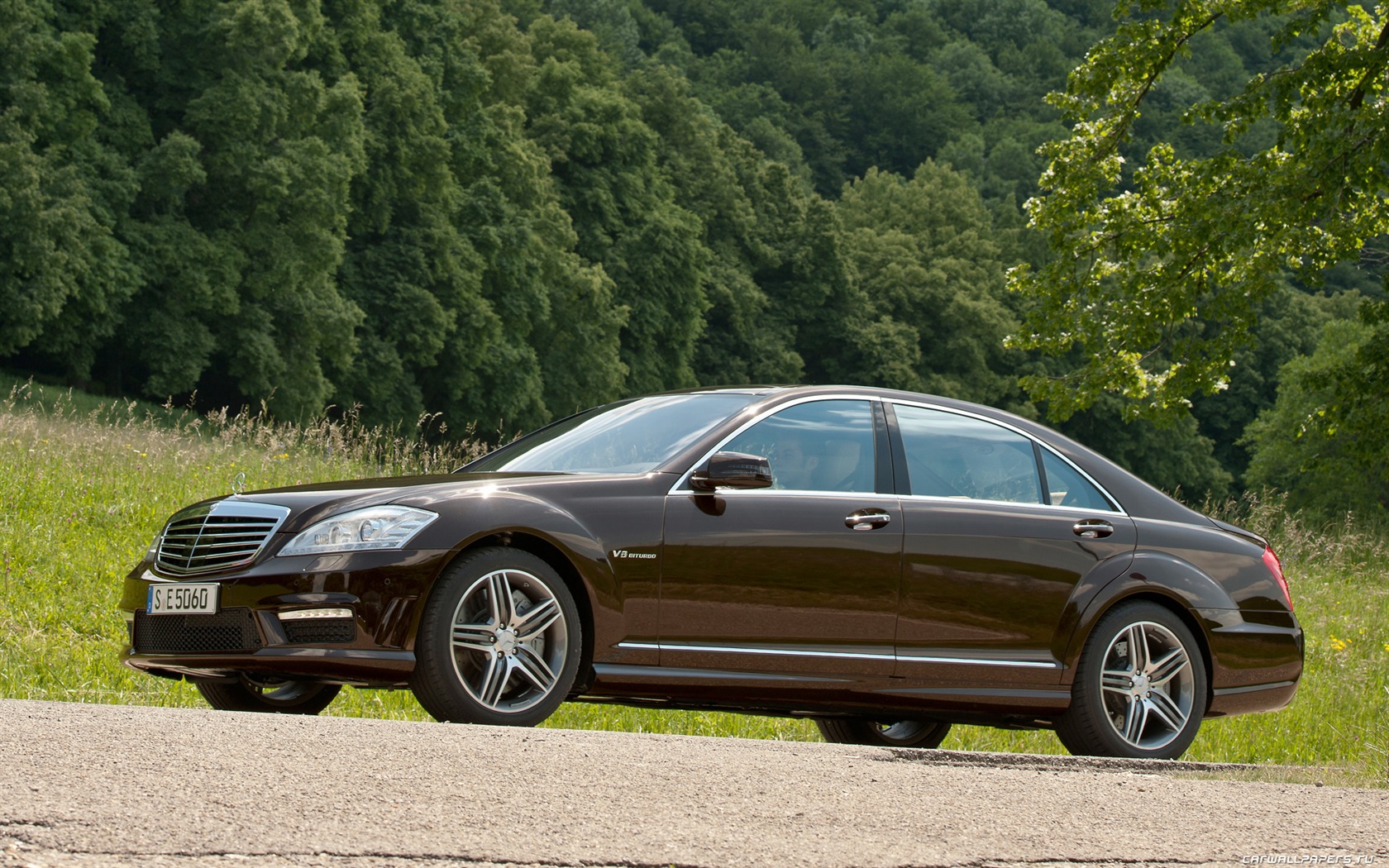 Mercedes-Benz S63 AMG - 2010 HD tapetu #14 - 1680x1050