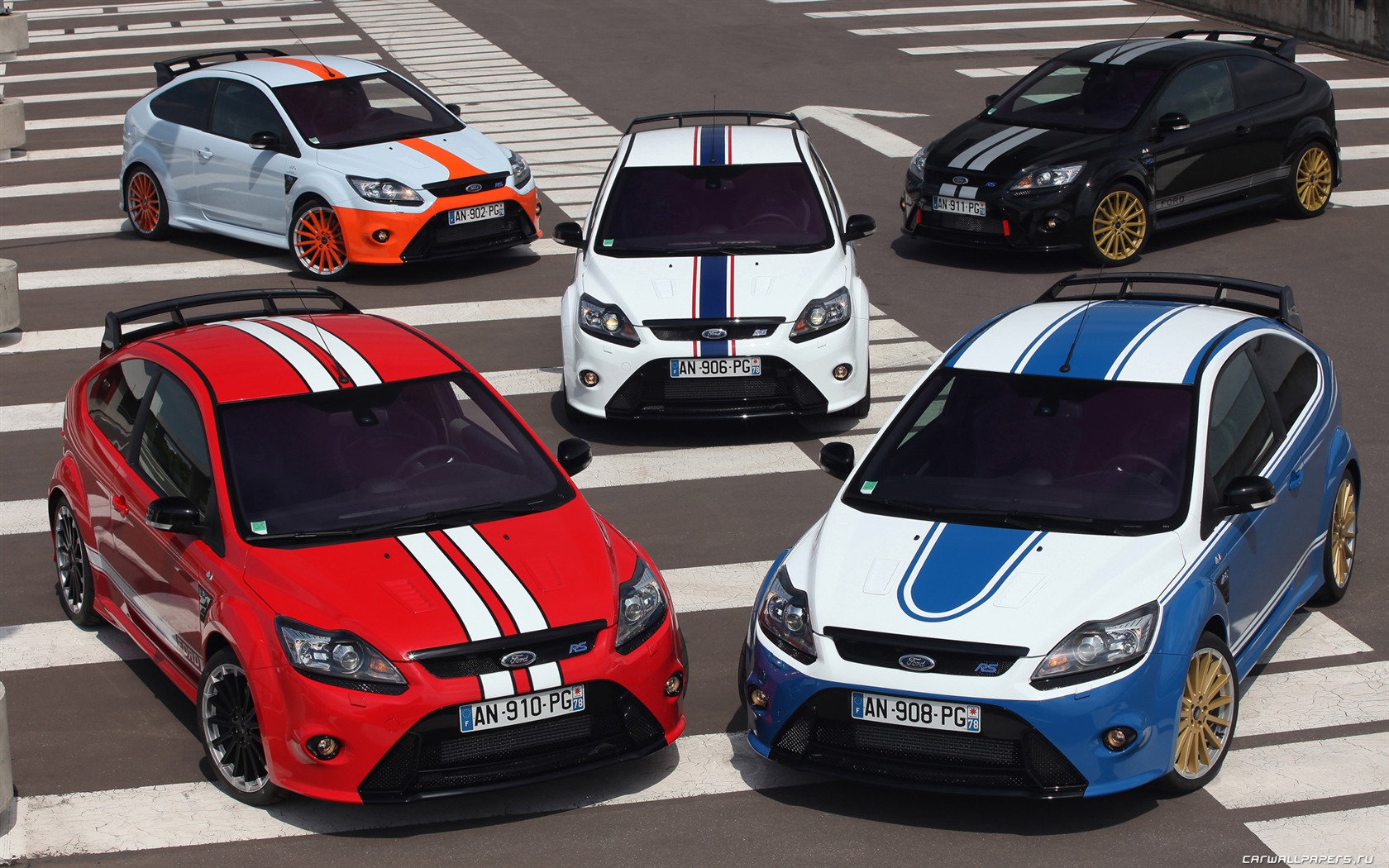 Ford Focus RS Le Mans Classic - 2010 HD wallpaper #11 - 1680x1050