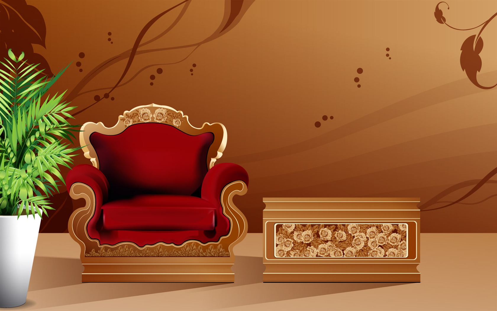 Vector doma tapety (2) #9 - 1680x1050