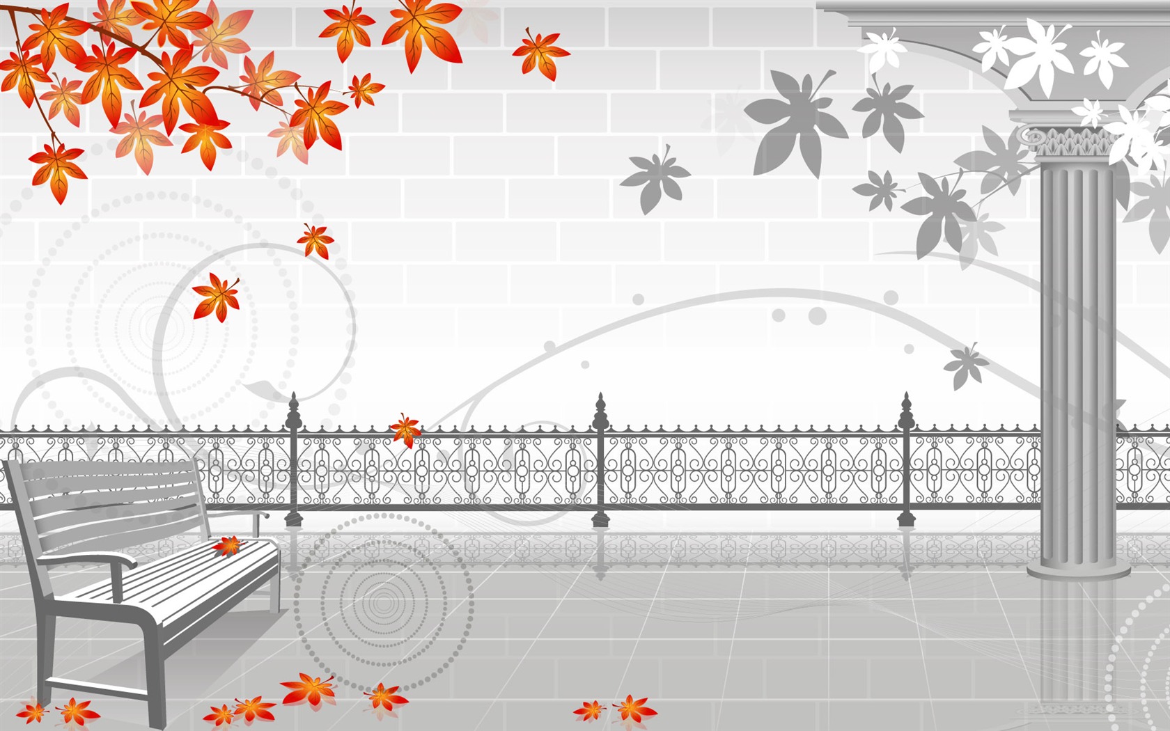 Vector home wallpaper (3) #11 - 1680x1050