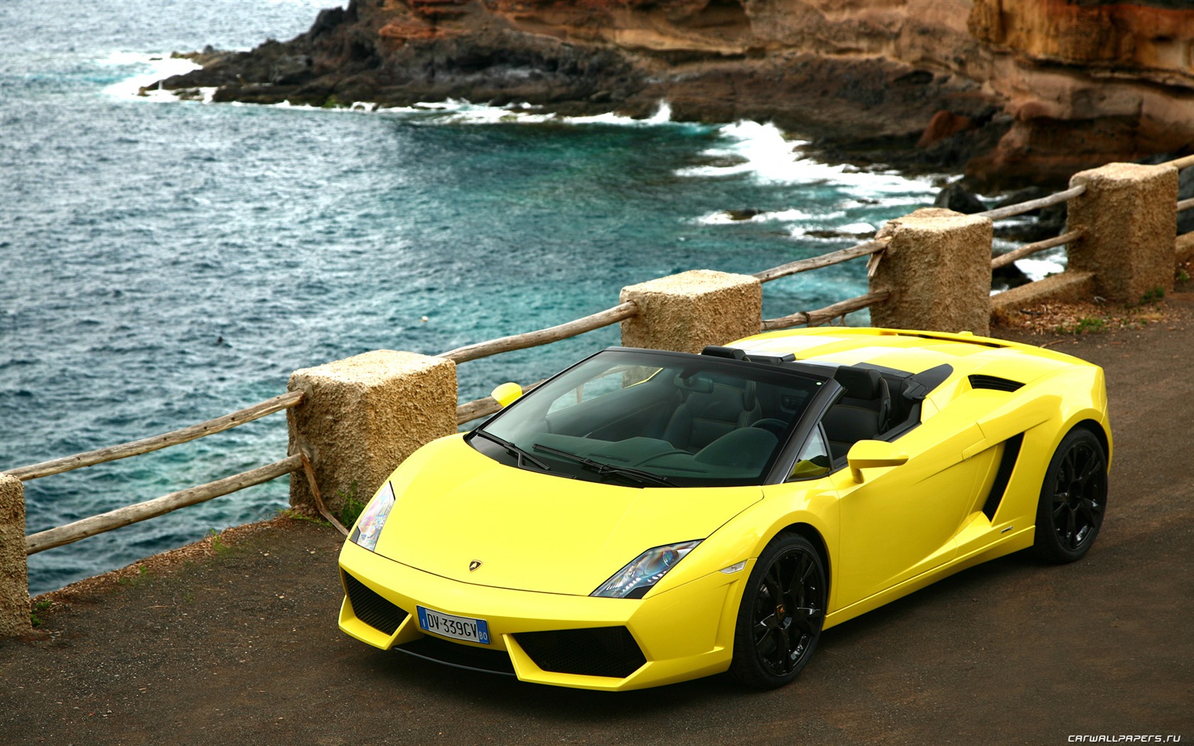Lamborghini Gallardo LP560-4 Spyder - 2009 HD tapetu #1 - 1680x1050