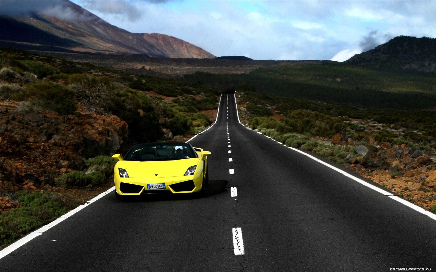 Lamborghini Gallardo LP560-4 Spyder - 2009 HD tapetu #10 - 1680x1050
