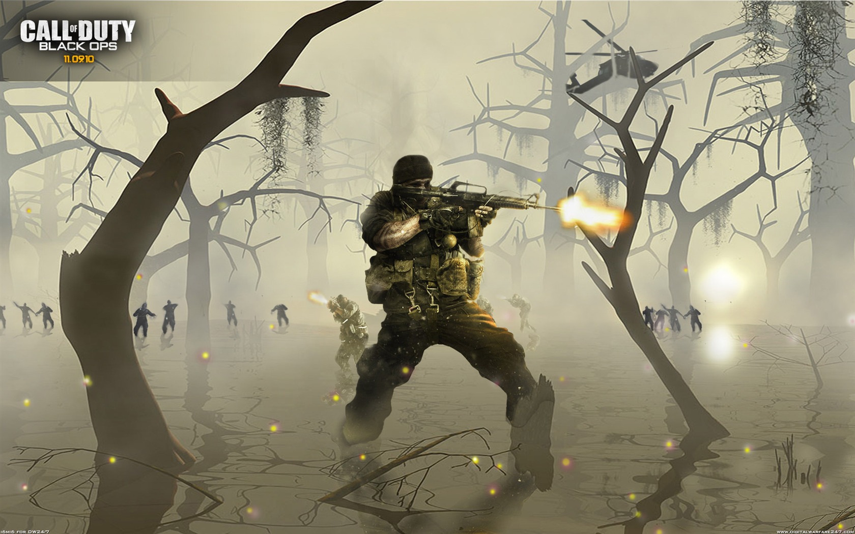 Call of Duty: Black Ops HD tapetu (2) #9 - 1680x1050