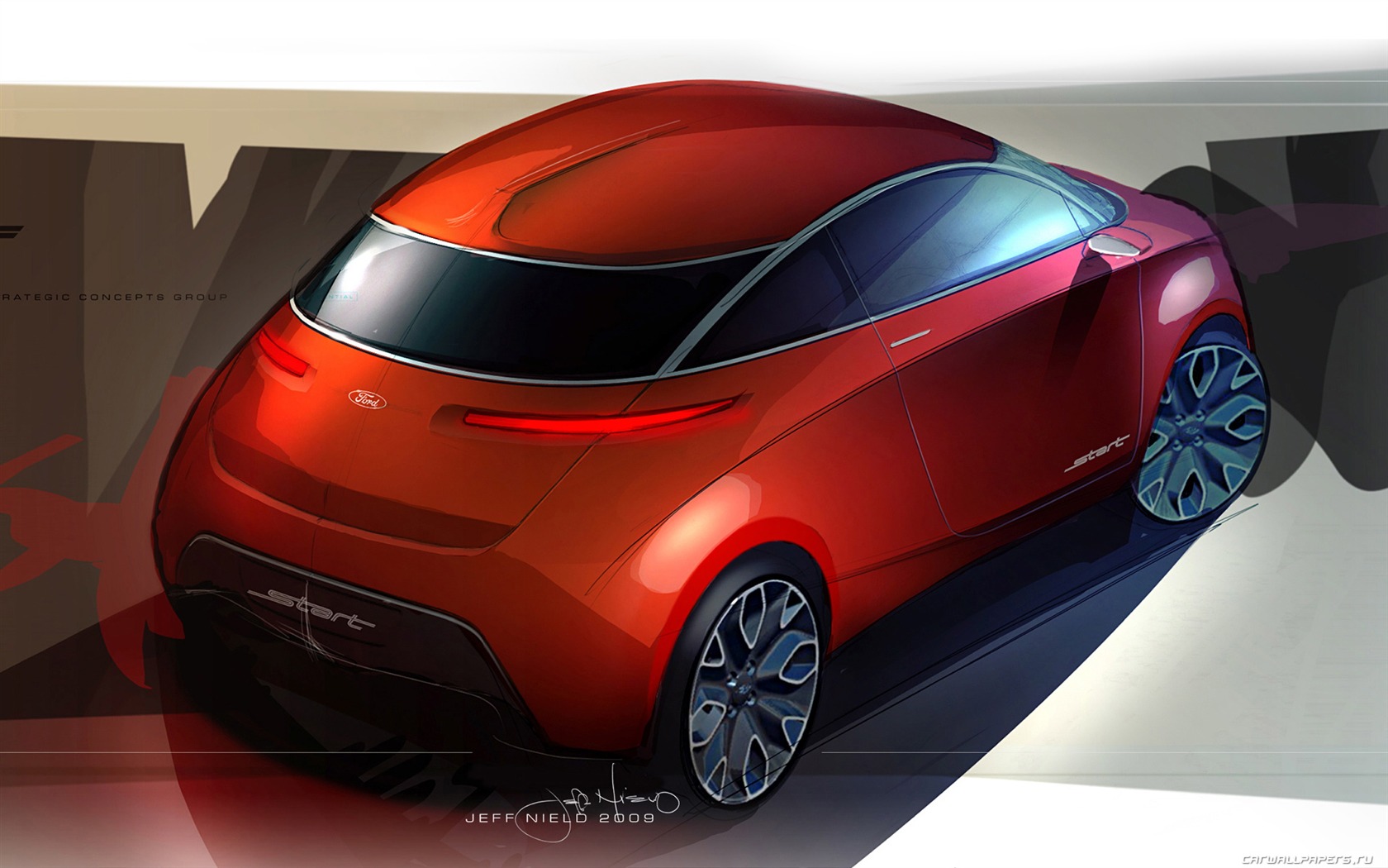 Ford Start Concept - 2010 HD tapetu #20 - 1680x1050