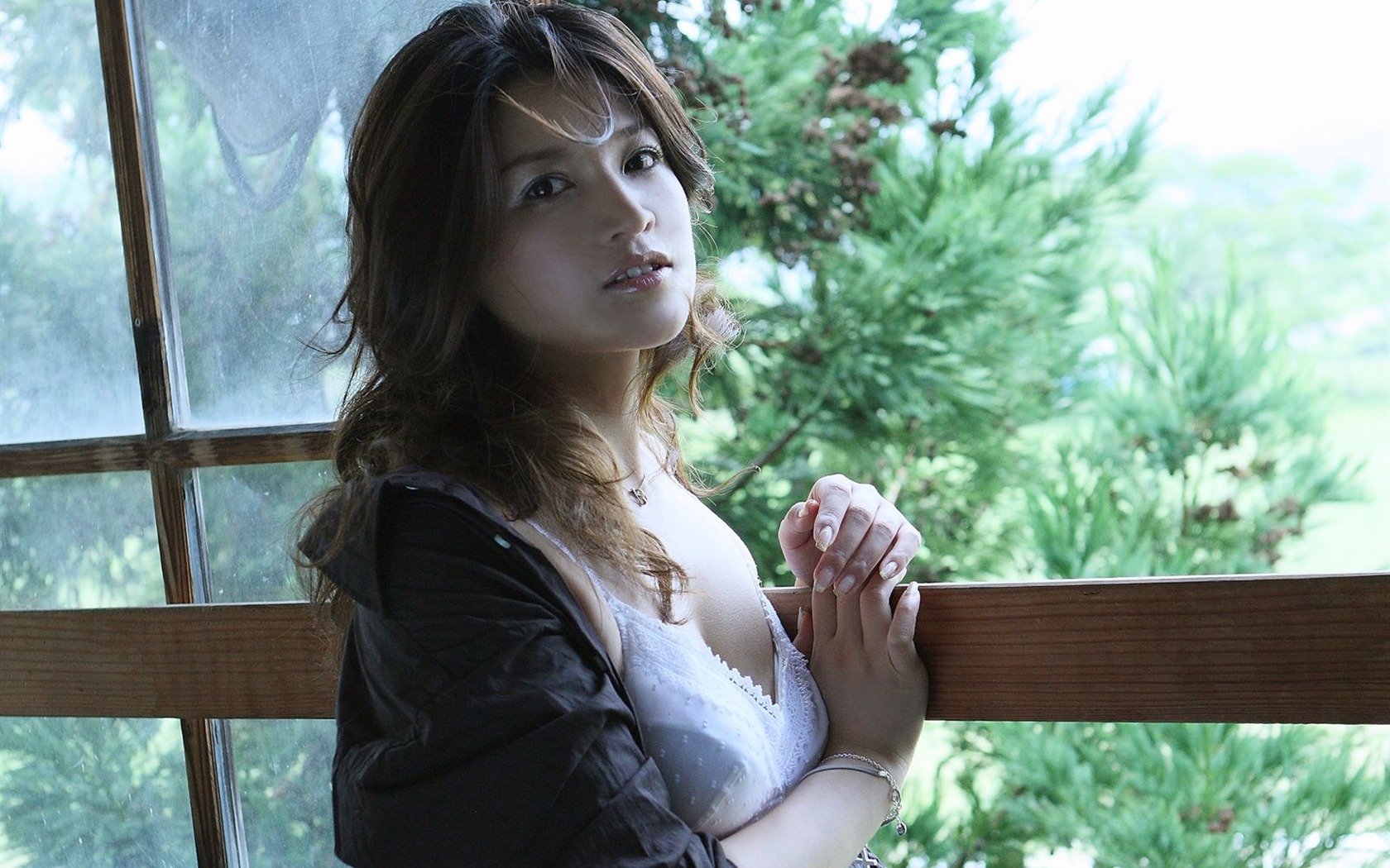 Shimazaki Wakako krásnou tapetu #9 - 1680x1050