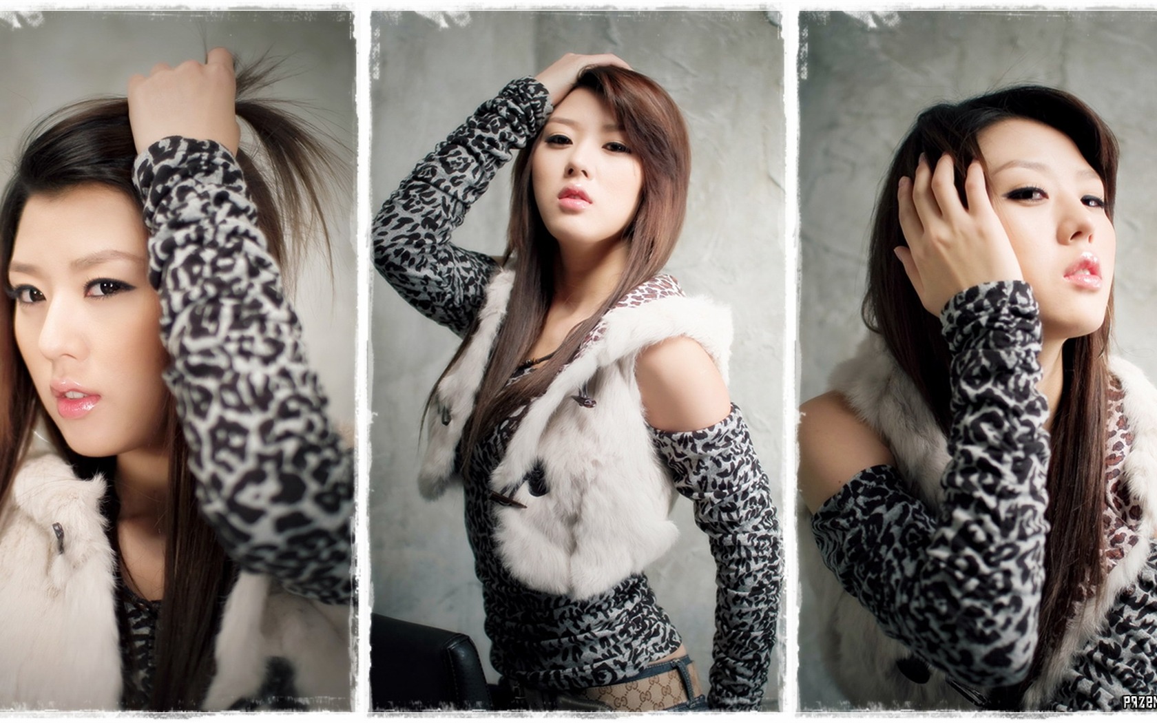 韓國車展模特 Hwang Mi Hee & Song Jina #1 - 1680x1050