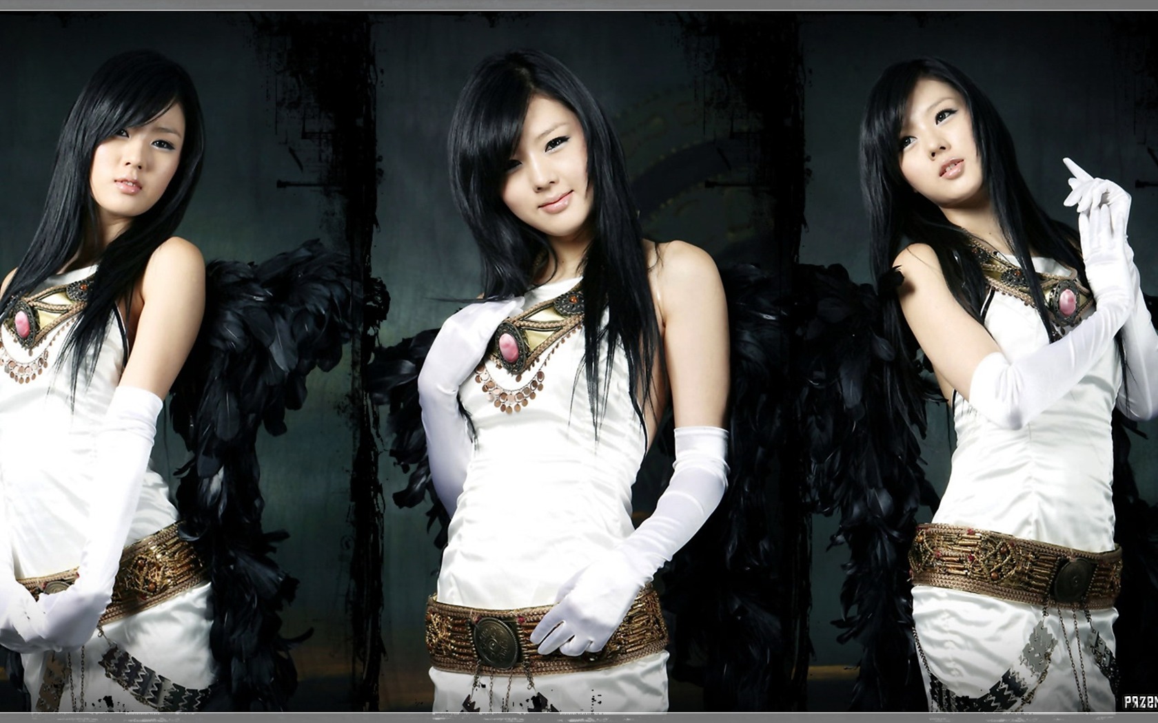 Korejský autosalonu model Hwang Mi Hee Song & Jina #9 - 1680x1050
