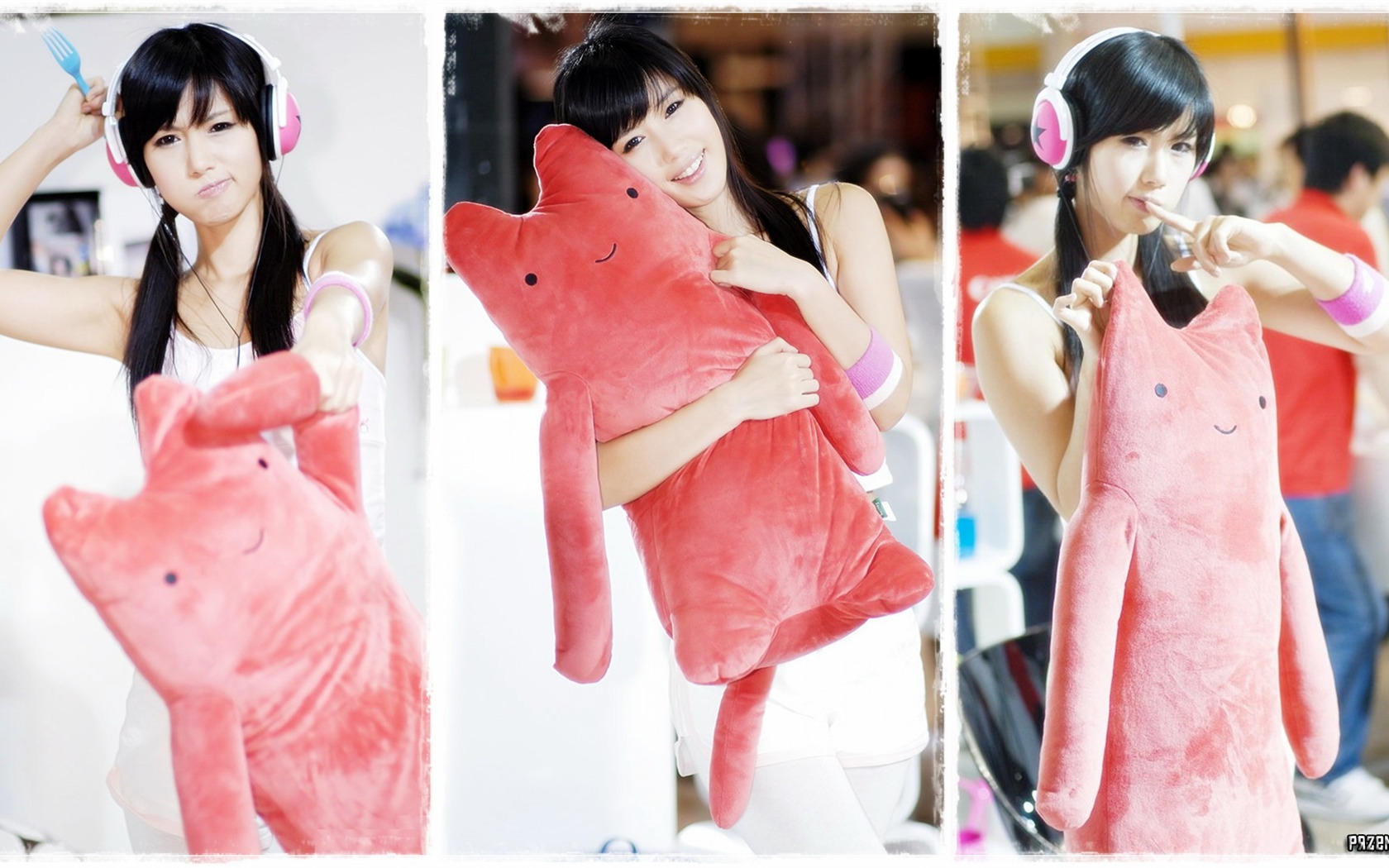 Korejský autosalonu model Hwang Mi Hee Song & Jina #18 - 1680x1050