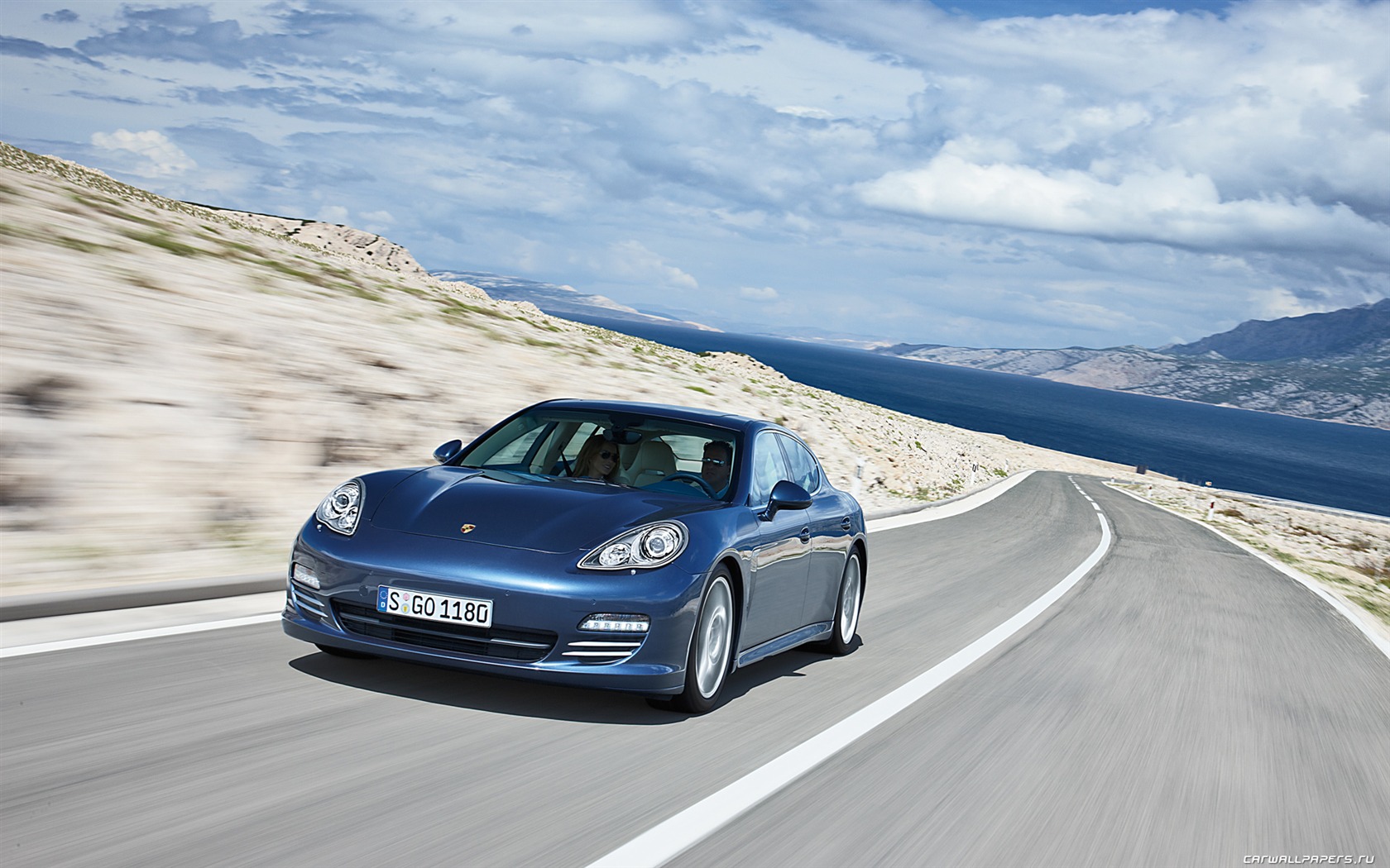 Porsche Panamera 4S - 2009 HD tapetu #6 - 1680x1050
