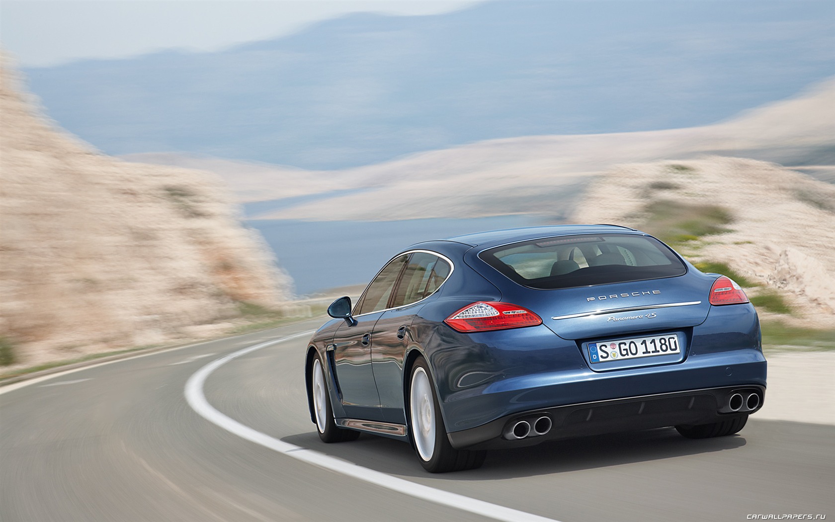 Porsche Panamera 4S - 2009 HD tapetu #9 - 1680x1050