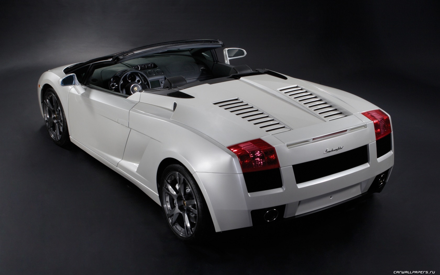 Lamborghini Gallardo Spyder - 2005 fonds d'écran HD #13 - 1680x1050
