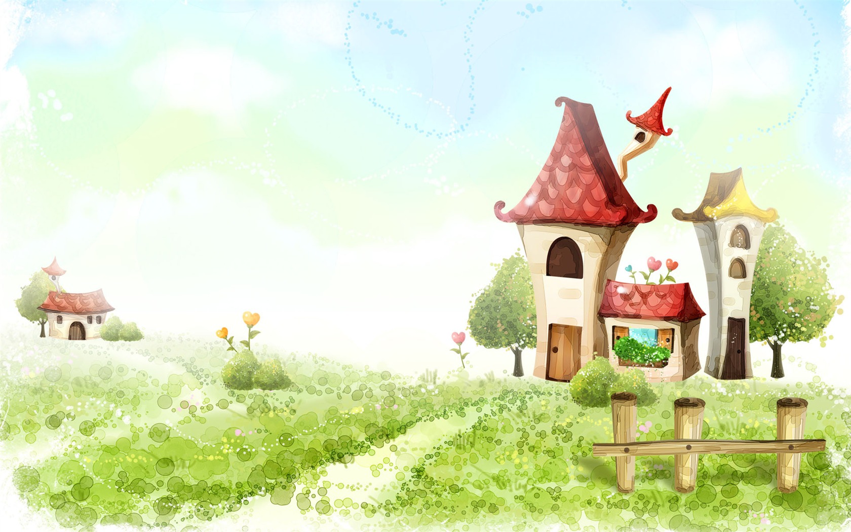 Ručně malované-Fantasy Tapety na plochu (5) #17 - 1680x1050