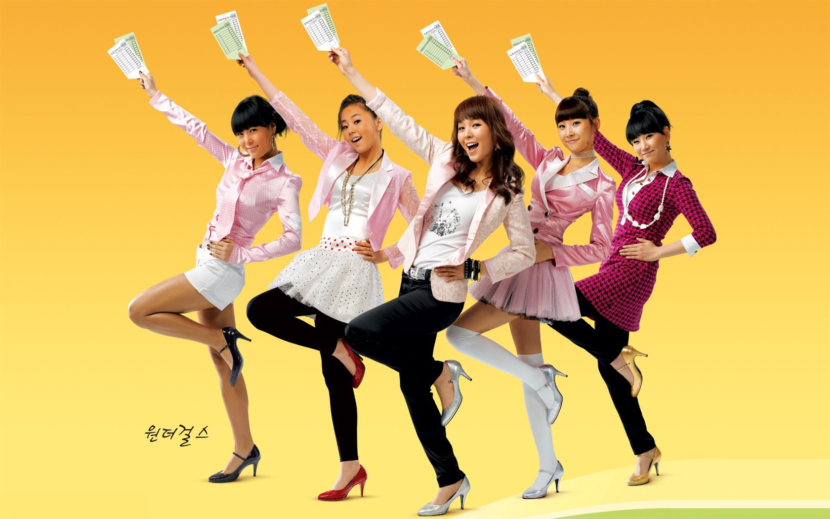 Wonder Girls cartera de belleza coreano #14 - 1680x1050