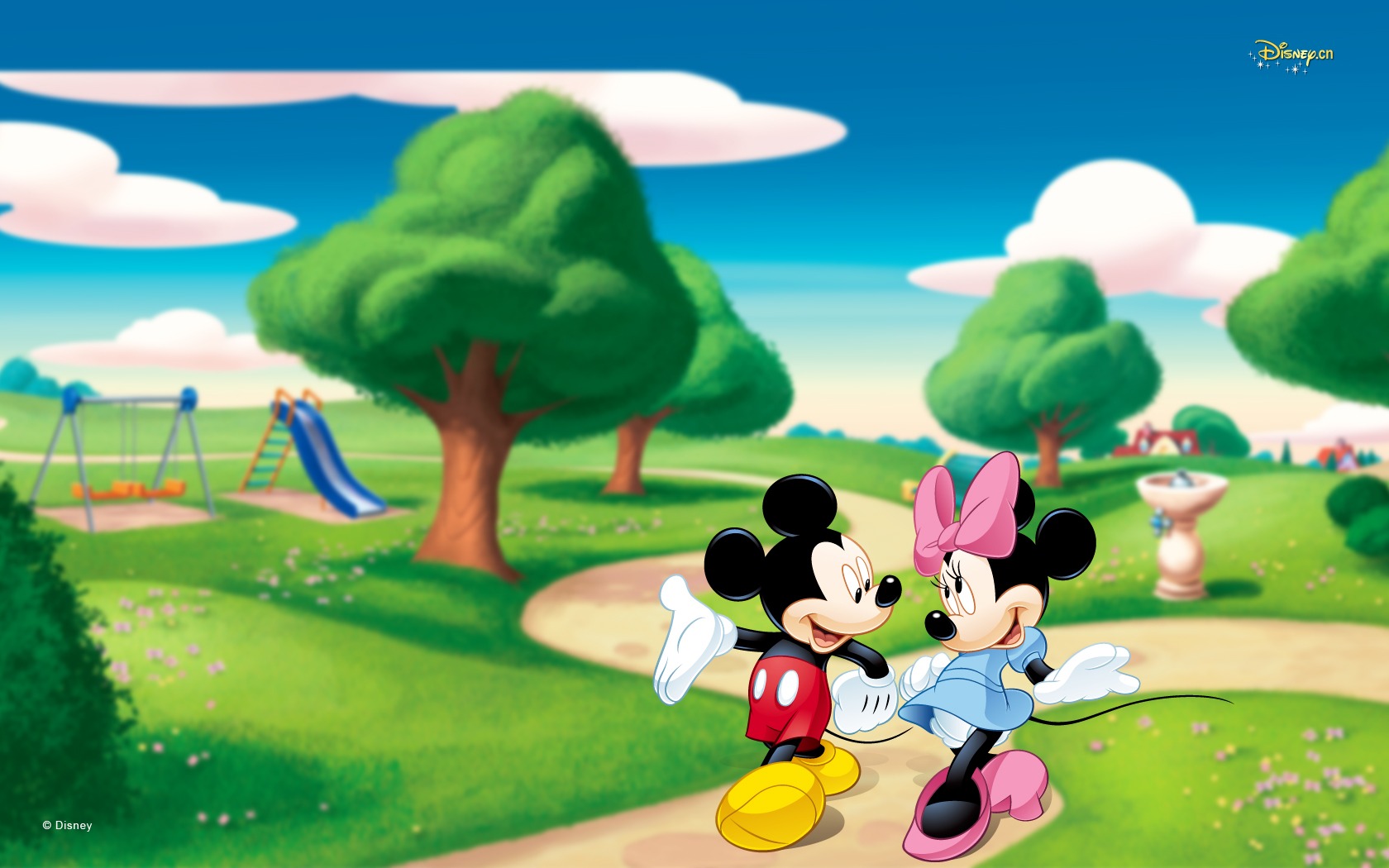 Disney karikatury Mickey tapety (1) #1 - 1680x1050