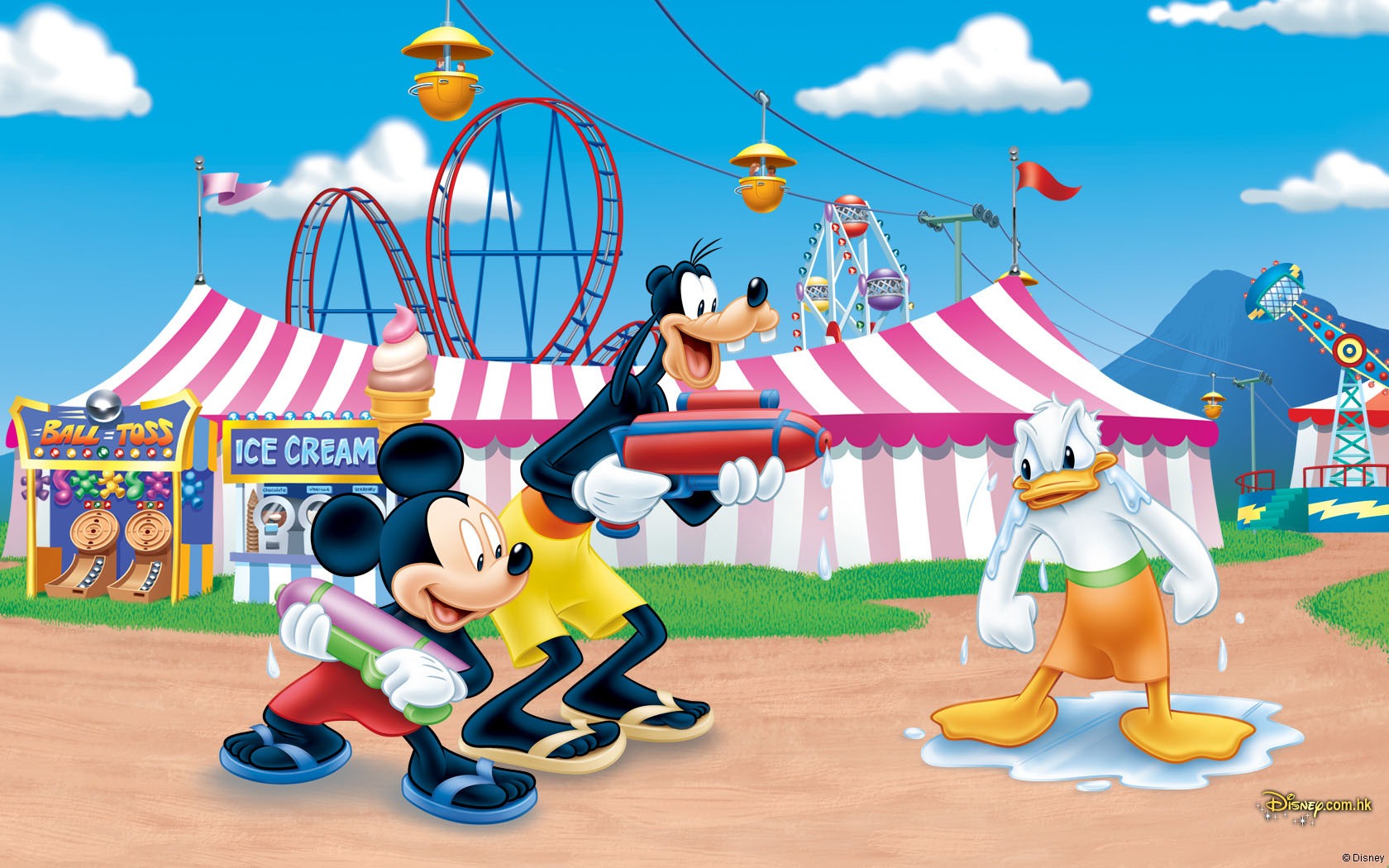 Disney bande dessinée Mickey Fond d'écran (1) #9 - 1680x1050