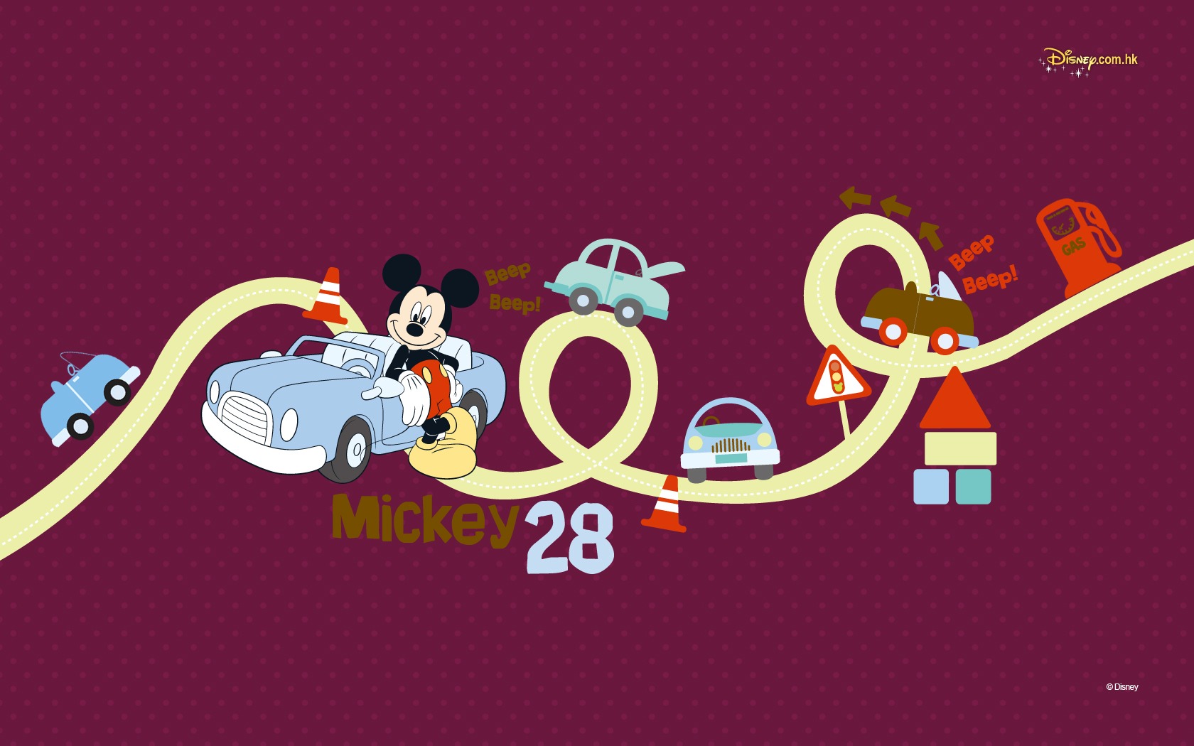 Disney cartoon Mickey Wallpaper (2) #9 - 1680x1050